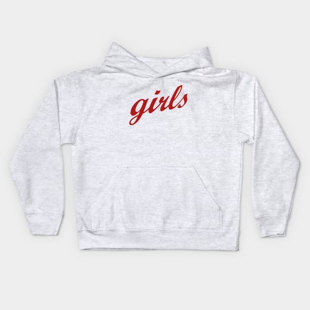 girls Kids Hoodie by wael store